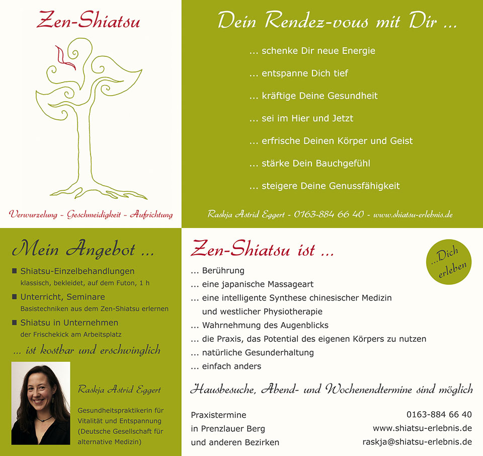 Flyer Zen-Shiatsu